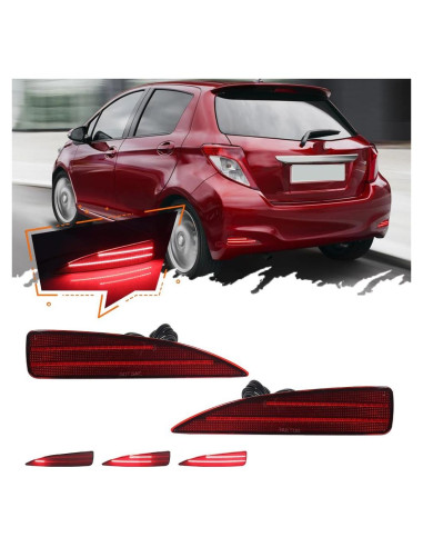 Luces de Freno y Giro LED TurningMax para Toyota Yaris 2012-2014