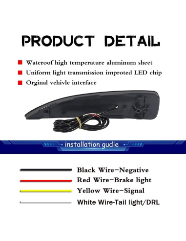 Luces de Freno y Giro LED TurningMax para Toyota Yaris 2012-2014