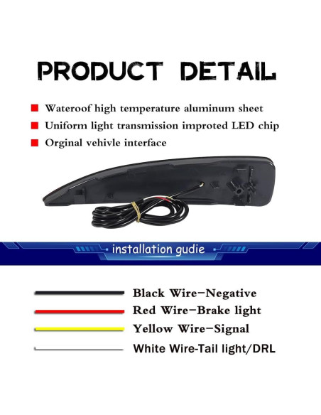 Luces de Freno y Giro LED TurningMax para Toyota Yaris 2012-2014