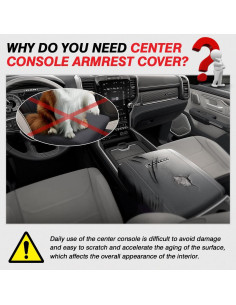 Cubierta de Consola Central Karltys para Dodge Ram 1500 2019-2025 2