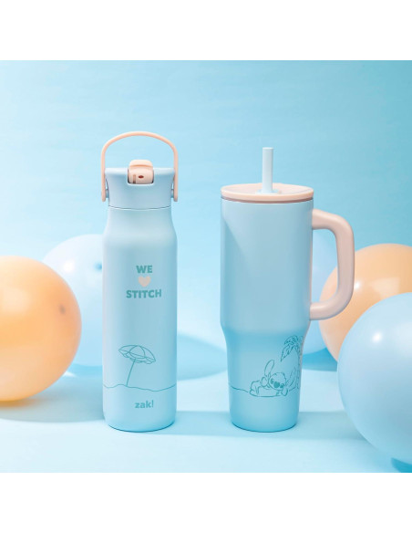 Botella de Agua Harmony Zak Designs 0.95L Lilo & Stitch