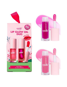 Epielle Aceite Brillo Labial Dúo 2 x 6.3 ml - Berry & Pink