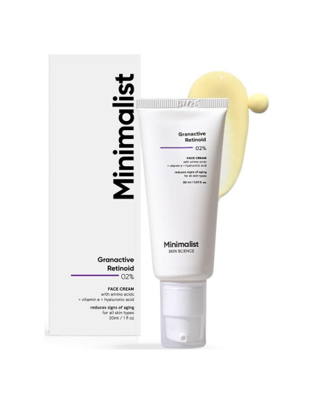 Crema Nocturna Anti Envejecimiento Minimalista 30 ml