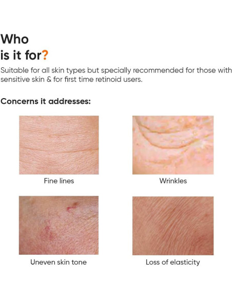 Crema Nocturna Anti Envejecimiento Minimalista 30 ml