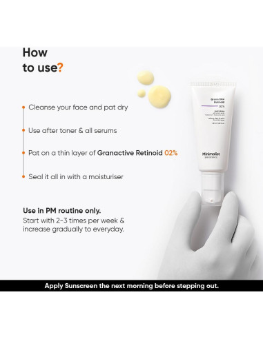 Crema Nocturna Anti Envejecimiento Minimalista 30 ml