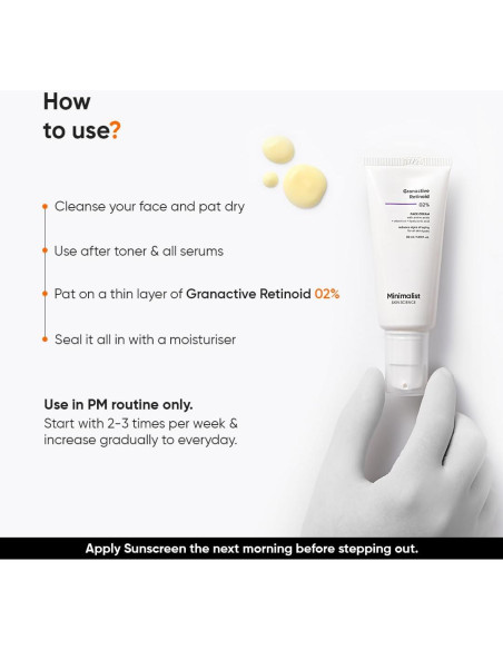 Crema Nocturna Anti Envejecimiento Minimalista 30 ml