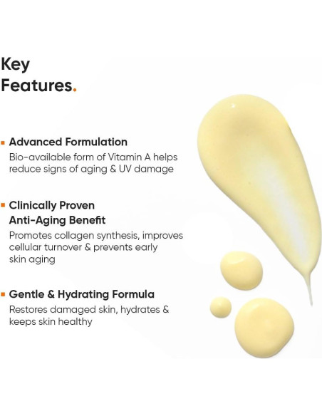 Crema Nocturna Anti Envejecimiento Minimalista 30 ml