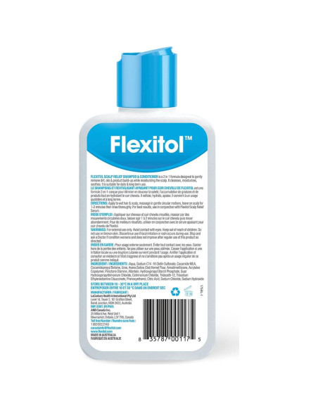 Champú y Acondicionador Flexitol 2 en 1 para Cuero Cabelludo 200g