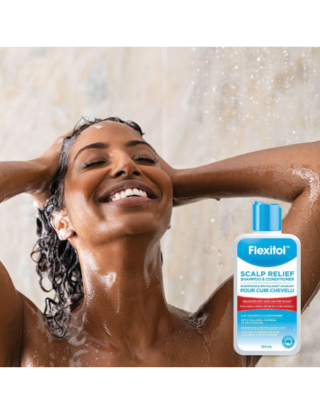 Champú y Acondicionador Flexitol 2 en 1 para Cuero Cabelludo 200g