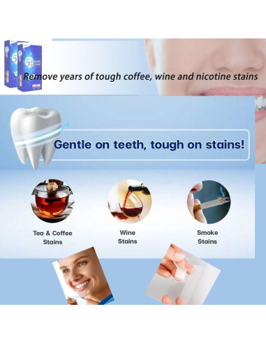 28 Tiras Blanqueadoras Aetomtins - Efectivas y Suaves