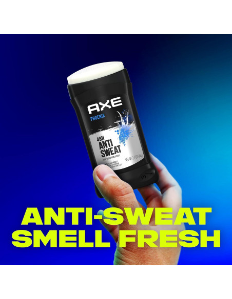 Desodorante Antitranspirante AXE Phoenix 76.5 g 4PK Menta Romero