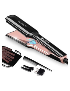 Plancha Profesional de Cabello DORISILK 500F Cerámica 2 en 1