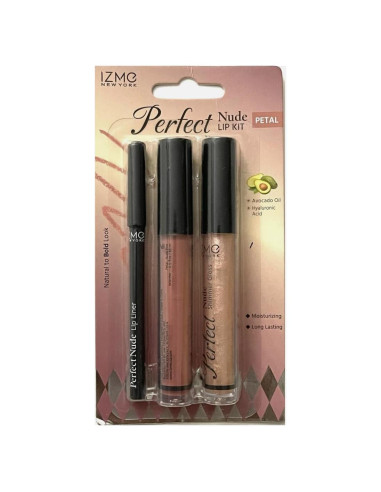 Kit de Labios Perfecto Nude Izme Nueva York Pétalo 3.54 ml