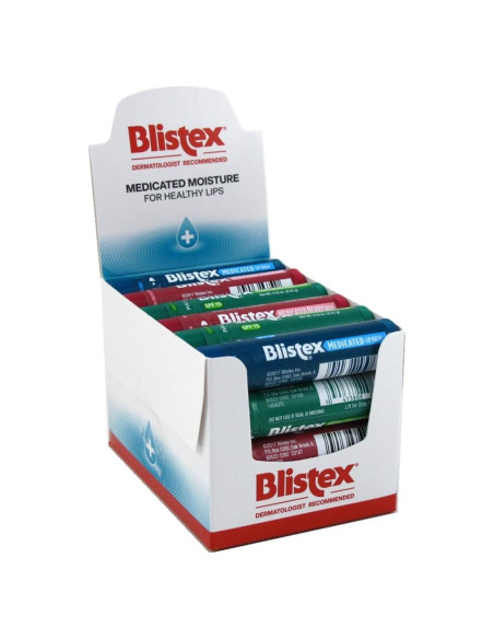 Bálsamo Medicado Blistex SPF 15 - Paquete de 24 unidades Bálsamo Medicado Blistex SPF 15 - Paquete de 24 unidades