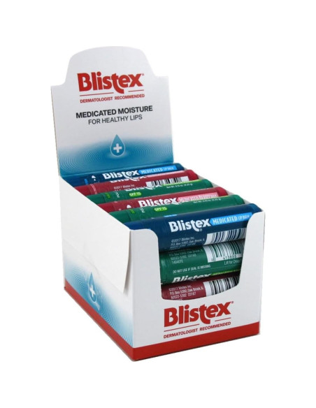 Bálsamo Medicado Blistex SPF 15 - Paquete de 24 unidades Bálsamo Medicado Blistex SPF 15 - Paquete de 24 unidades