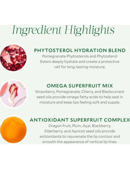 Tratamiento Hidratante para Labios Tata Harper 3 en 1 100% Natural Tratamiento Hidratante para Labios Tata Harper 3 en 1 100% Natural