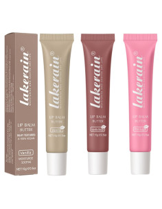 Brillo de Labios Hidratante Riroenst - Set 3 Colores Voluminizador