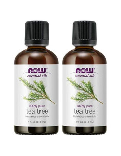 Aceite de Árbol de Té 100% Puro Now Foods 2x118ml