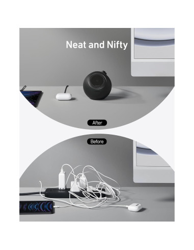 Estación de Carga Anker MagGo 8-en-1 15W Qi2 para iPhone