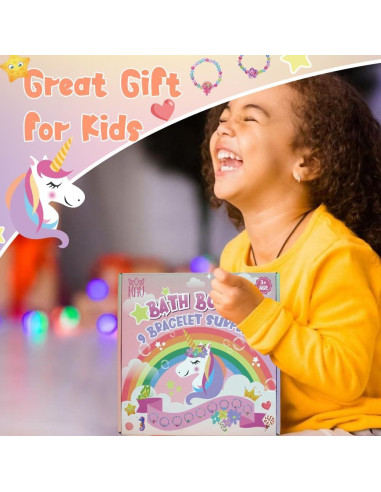 KAV Conjunto de 9 Bombas de Baño Efervescentes con Pulsera