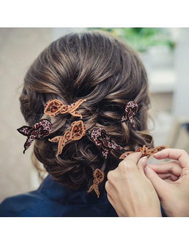 Rulos Suaves para Cabello Bememo 40 Piezas Sin Calor Leopardo