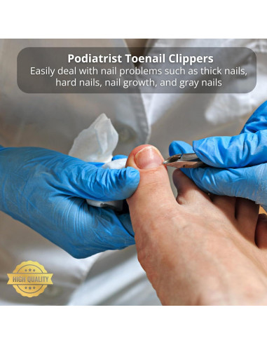 Alicates para Uñas de Pies VERVINEO - Acero Quirúrgico 14.3x9cm