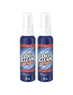 OxiClean Max Force Spray Quitamanchas 2x59ml - Ropa y Bebés