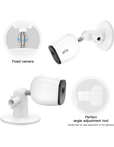 Soporte Adhesivo para Cámara HOLACA - 2 Pack, Sin Tornillos