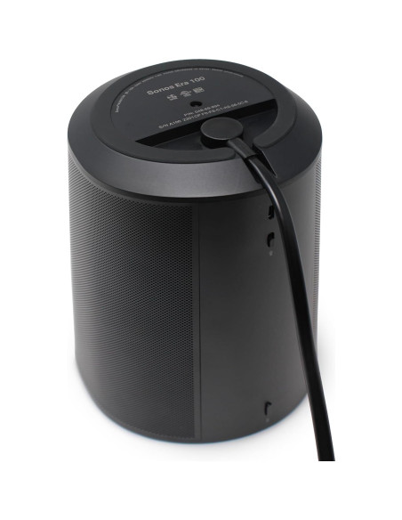 Cable de Alimentación 1.83m Vebner para Altavoces Sonos Era