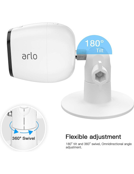 Soporte Adhesivo para Cámara HOLACA - 2 Pack, Sin Tornillos