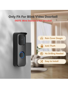 Soporte Antirrobo para Timbre Blink Aiopoaop - Negro 2