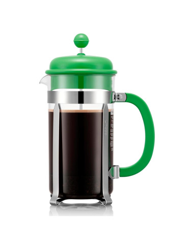 Cafetera de Émbolo Bodum 1006ml Verde Manzana con Filtro Inoxidable