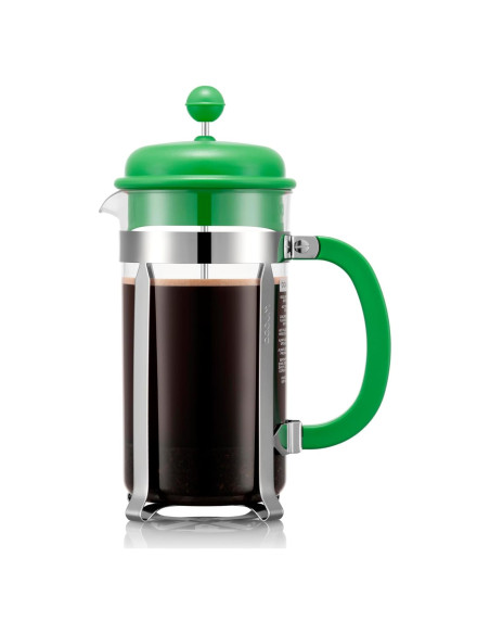 Cafetera de Émbolo Bodum 1006ml Verde Manzana con Filtro Inoxidable