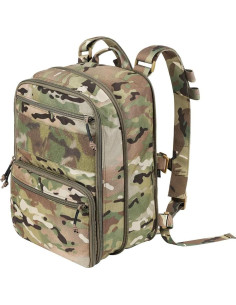 Mochila Táctica KRYDEX Expandible 18L Camo Senderismo 2