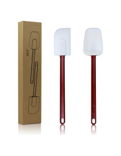 Juego de Espátulas de Silicona KSIFJRTO 41.9 cm Resistentes al Calor