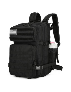 Mochila Táctica Militar 25L Molle Unisex Negra