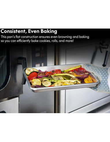 Bandejas de Horno de Aluminio CURTA 33x25.4 cm Paquete de 6