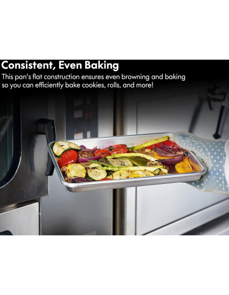 Bandejas de Horno de Aluminio CURTA 33x25.4 cm Paquete de 6 Bandejas de Horno de Aluminio CURTA 33x25.4 cm Paquete de 6