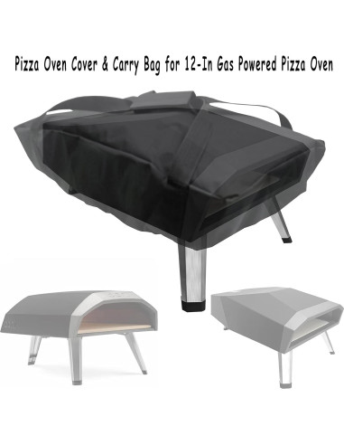Cubierta para Horno de Pizza WINTRON 12" Impermeable con Asas