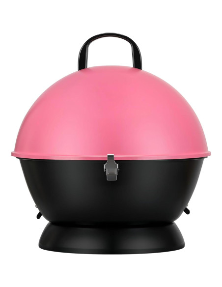 Parrilla Portátil MAISON BACKYARDS 35.5 cm Carbón Rosa