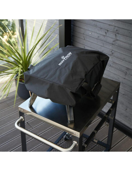 Cubierta para Horno de Pizza WINTRON 12" Impermeable con Asas