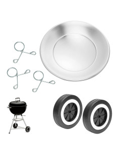 Bandeja de Captura de Cenizas y Ruedas Weber 22" LS'BABQ