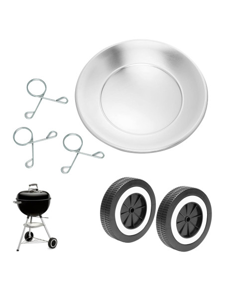 Bandeja de Captura de Cenizas y Ruedas Weber 22" LS'BABQ