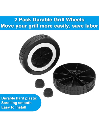 Bandeja de Captura de Cenizas y Ruedas Weber 22" LS'BABQ