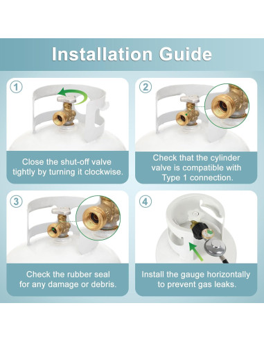 Regulador de Gas Universal SHINESTAR 1.07m con Manguera y Medidor