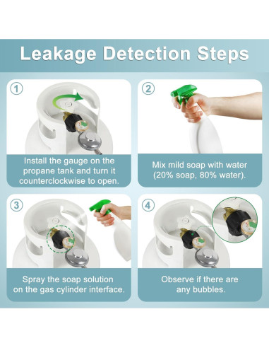 Regulador de Gas Universal SHINESTAR 1.07m con Manguera y Medidor