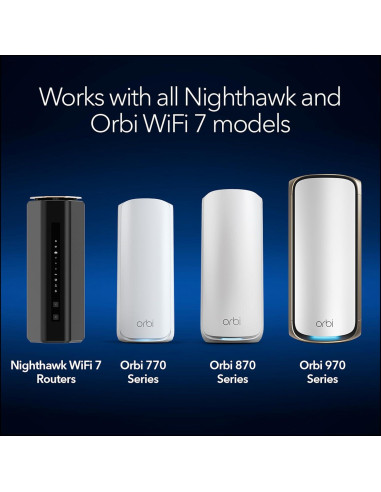 Kit de Montaje en Pared WiFi 7 NETGEAR RBEWMB-10000S Negro