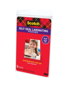 Paquete de Laminado Autoadhesivo Scotch 10.92x16 cm Brillante 2