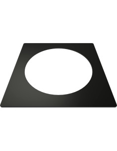 Placa de Drenaje Tile Redi DP-SQT-MB Acero Inoxidable Negro Mate 2