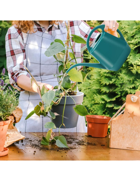 Regadera Fasmov Verde 2L con Pico Largo y Mango Ergonómico